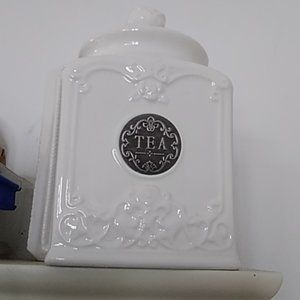 Farmhouse TEA canister